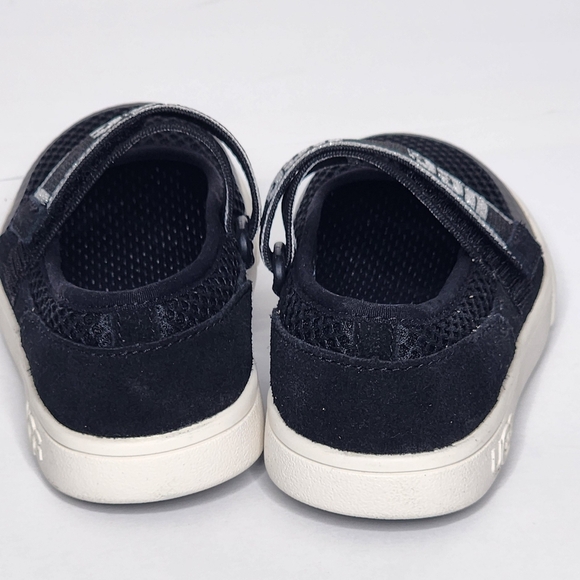 UGG Kids Toddle Black Rennon Skimmer Glitter Shoes Size - Picture 8 of 10